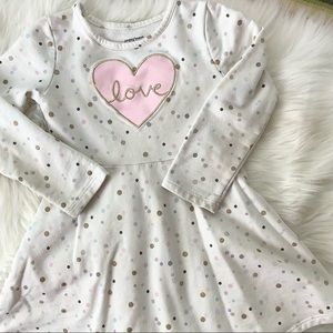 .3/$30 Softest dress, long sleeve love, polkadot